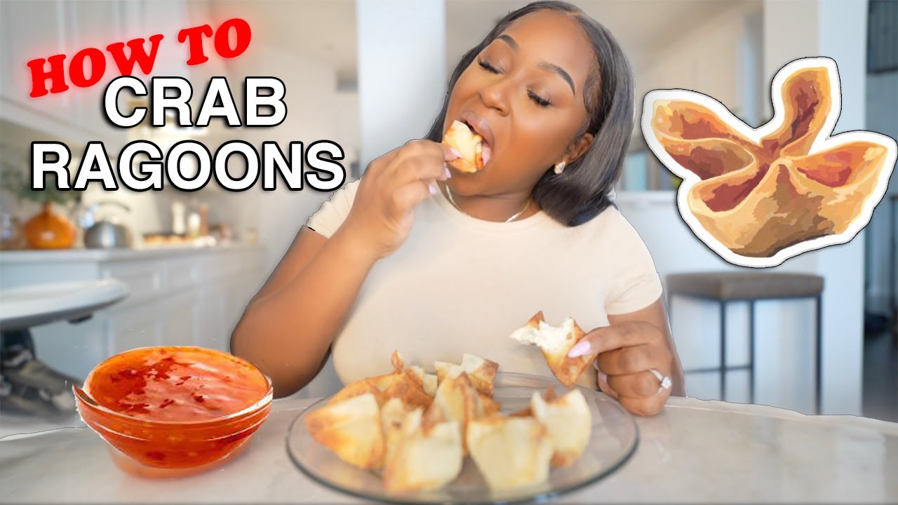 MAKING CRAB RANGOON WONTONS AT HOME!