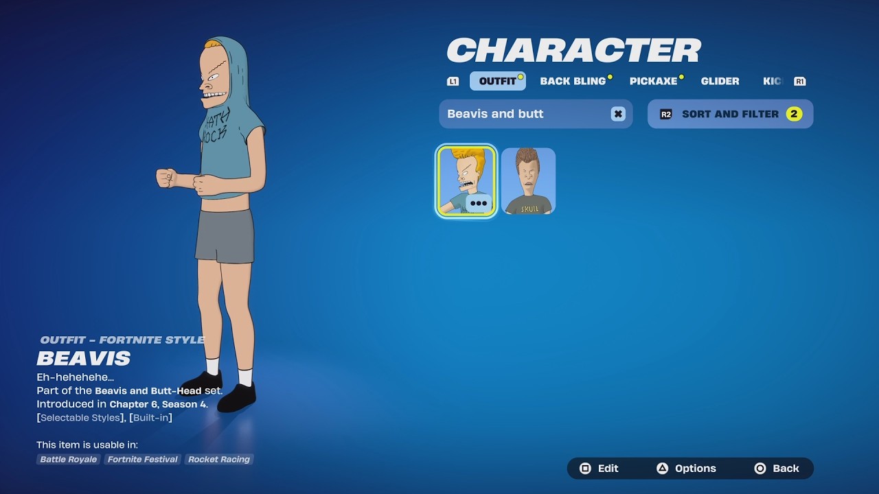 This New Fortnite Collab Is HILARIOUS (Beavis & Butt-Head Early Gameplay)
