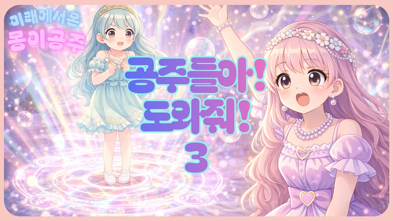 공주를 도와줘🆘3 | 씻기 싫어하던 공주의 변신🌟 | 손씻기 양치습관 동화