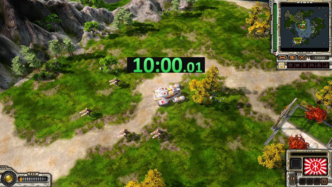 [Red Alert 3: Uprising] Empire 2 - Oki Island (Hard, 10 Minutes No Action, No Destroying Naval Base)