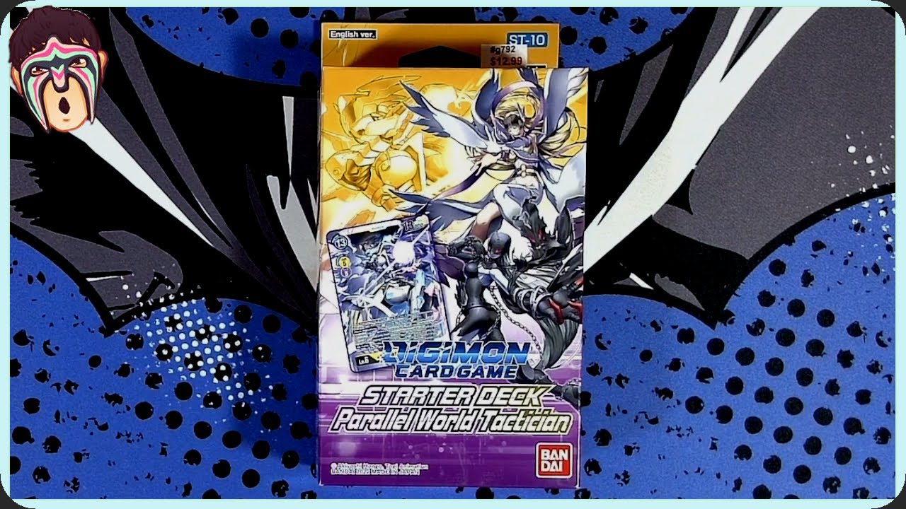 Digimon Card Game - Starter Deck Parallel World Tactician (ST-10) Unboxing [⚡Team Thunder⚡]
