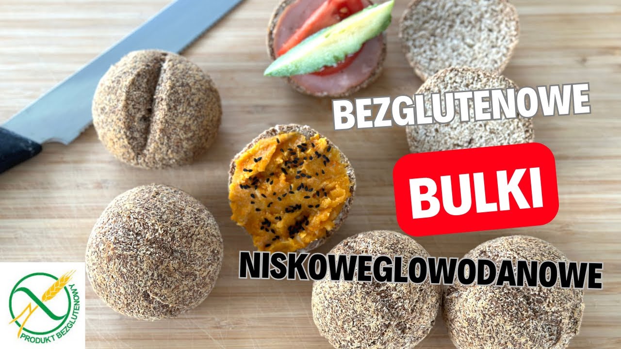 NAJPROSTSZE BEZGLUTENOWE BULKI NISKOWEGLOWODANOWE / KETO, LOW CARB, LCHF
