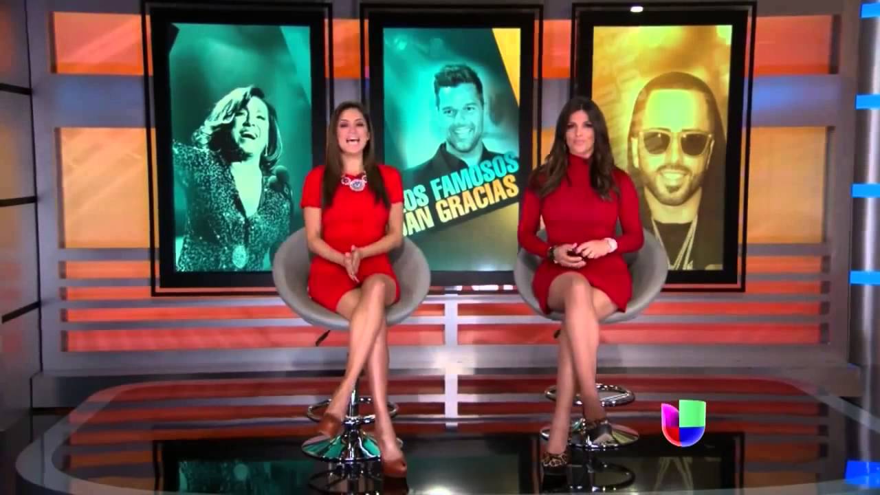 Barbara Bermudo & Pamela Silva Conde legs & high heels (11-28-13)