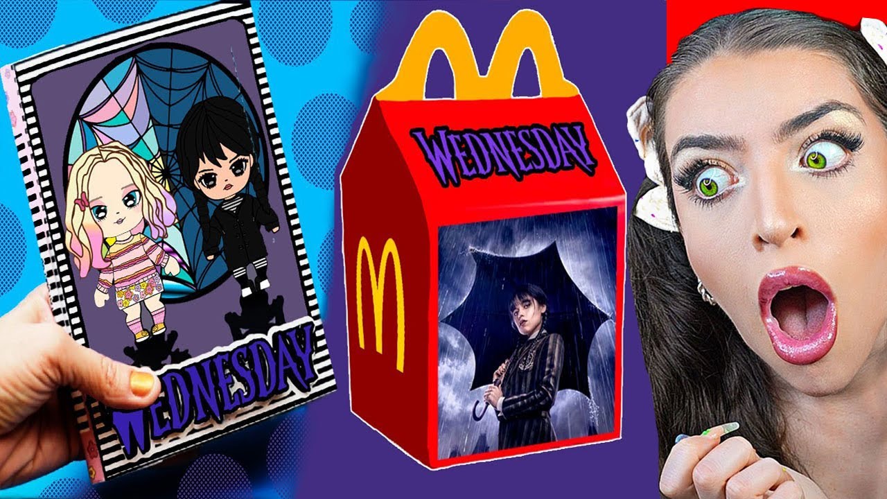 OPENING SECRET Wednesday Addams MYSTERY BOX!? (DIY TOYS INSIDE!)
