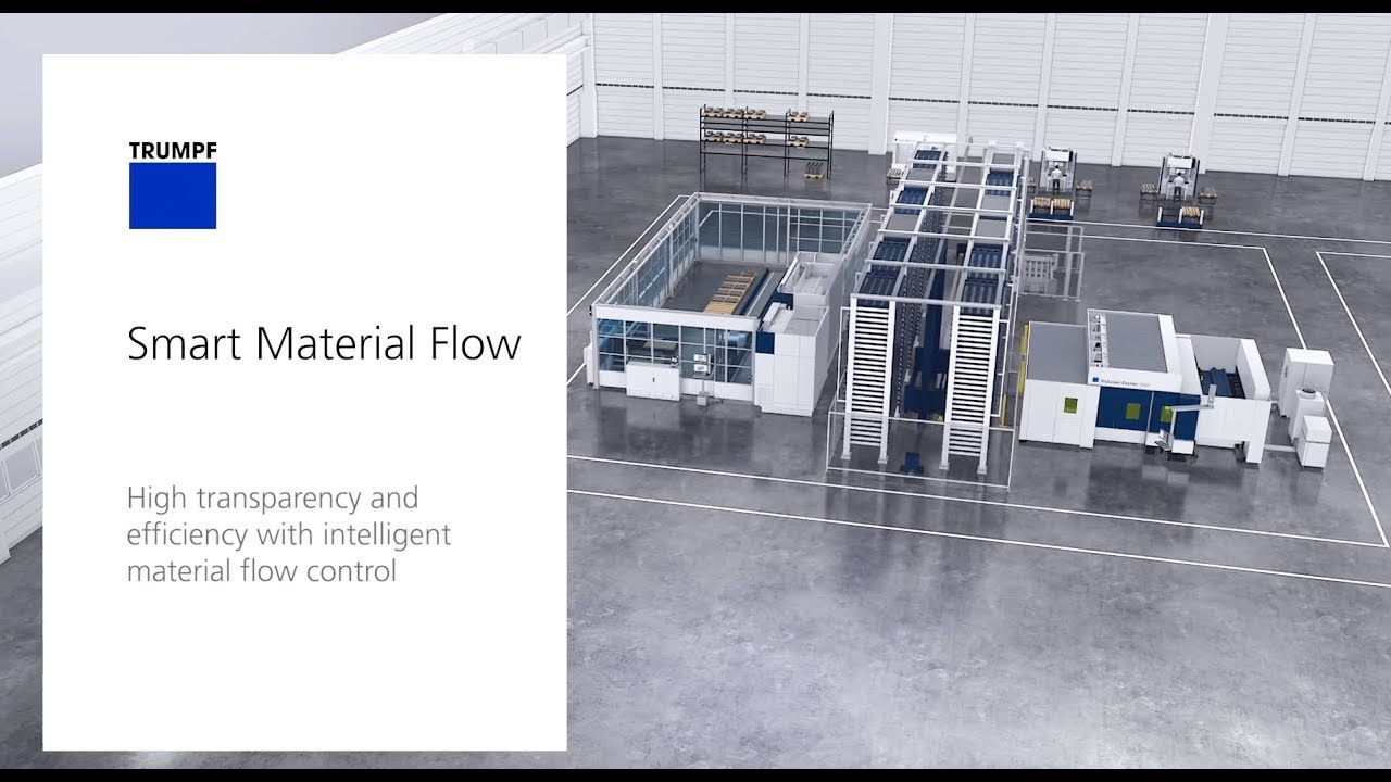 TRUMPF Smart Factory: Smart Material Flow