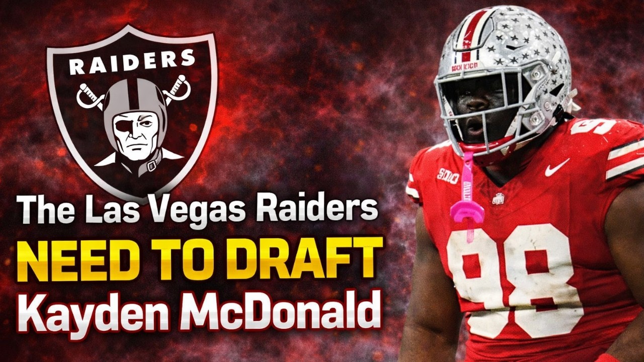 Команде Las Vegas Raiders необходимо выбрать на драфте защитника из Университета штата Огайо Кейд...