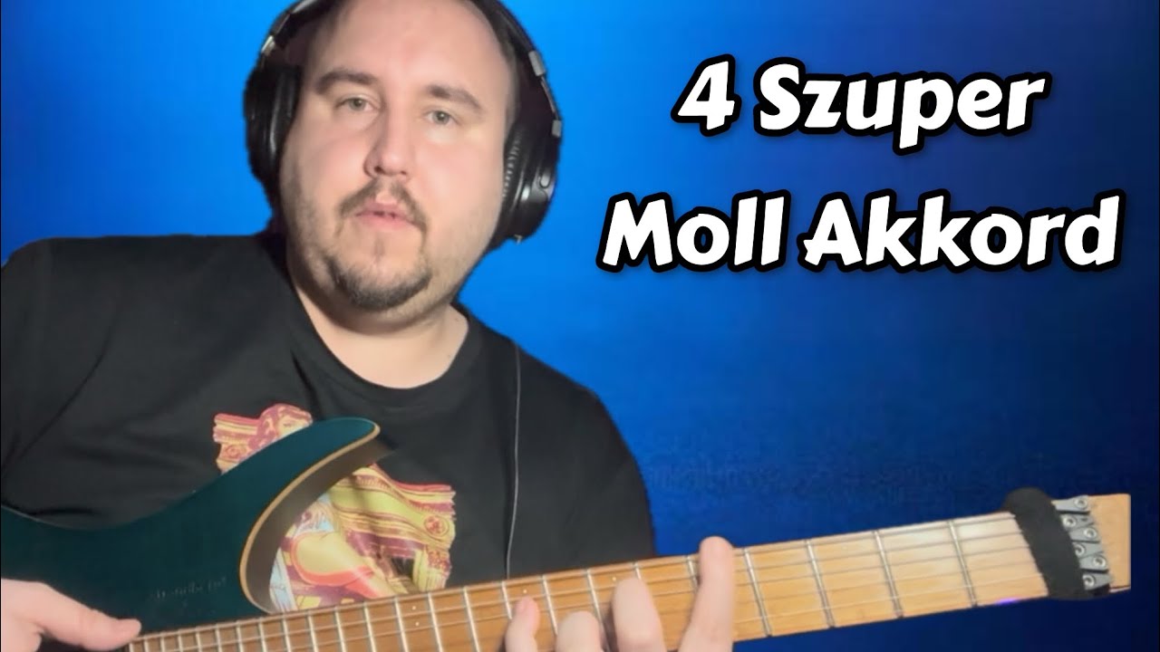 4 Moll Akkord, amit eddig tuti nem ismertél! (Tab⬇️)