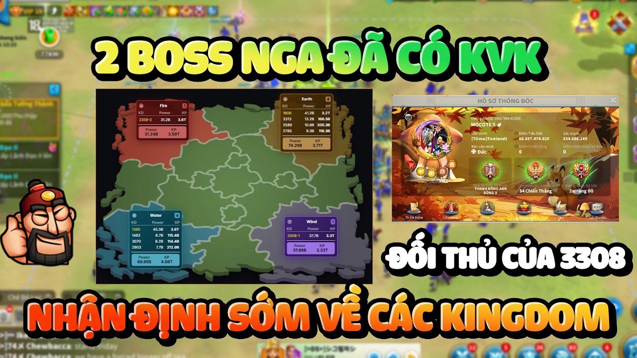 2 Boss Nga Đối Đầu Vị Vua Cũ Của 2377 - KvK Này Sẽ Chứng Minh Ai Đúng Rise of Kingdoms