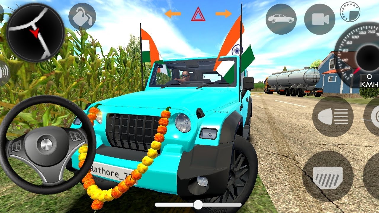 Modified Mahindra Thar Car Games: Indian Cars (Gadi Wala Game) - Car Game Android Gameplay 2026