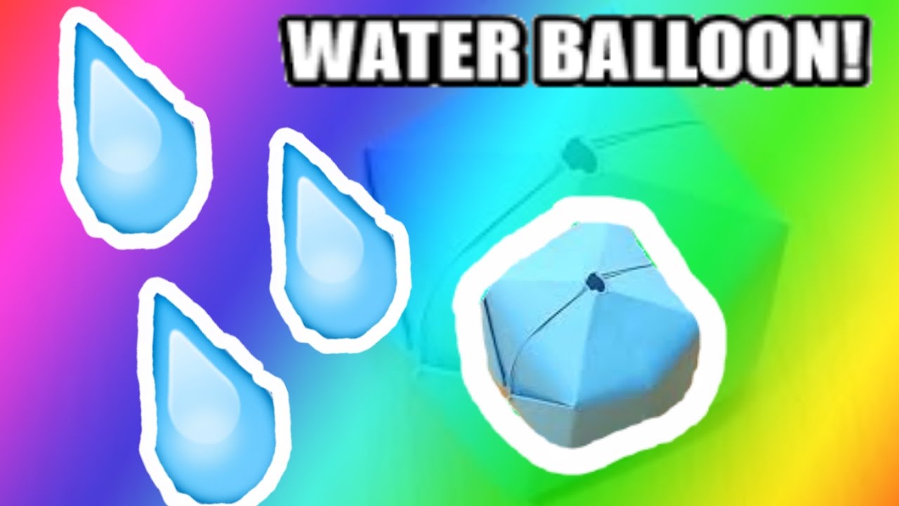DIY ORIGAMI WATER BALLOON!