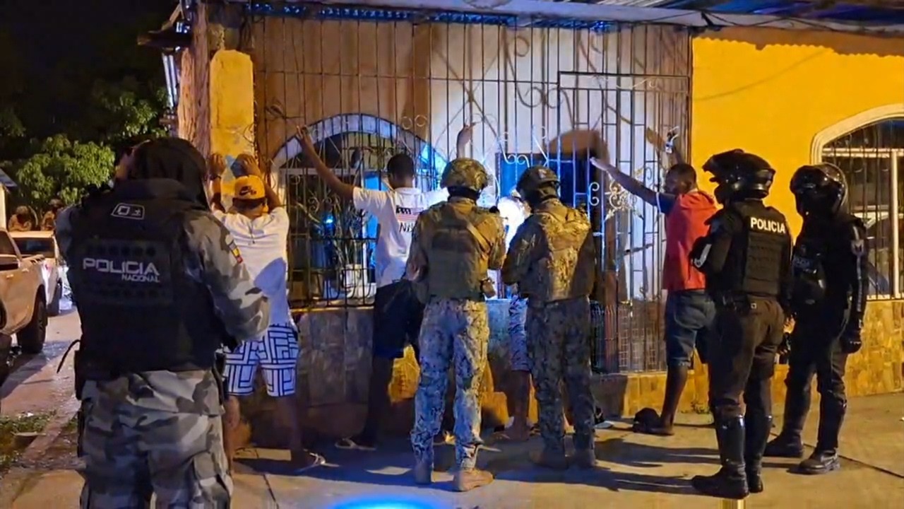 Intenso operativo antidelincuencial en la ciudad de Esmeraldas