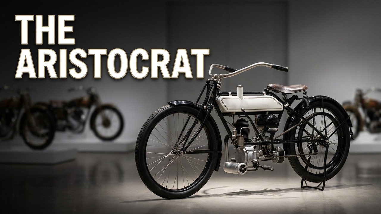 Cleveland Lightweight 1917 года: легенда «Аристократ» с двигателем объемом 221 куб. см ⚙️