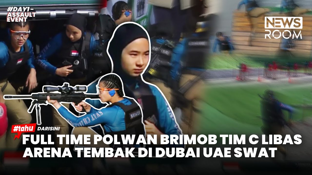 DAY 1 | POLWAN TANGGUH TIM BRIMOB C UNJUK GIGI DI AJANG BERGENGSI UAE SWAT CHALLENGE 2026