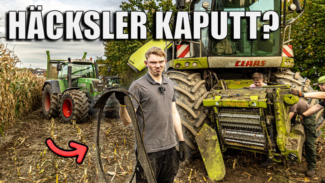 Es läuft nicht nach Plan! - Maisernte bei Klaas  🌽