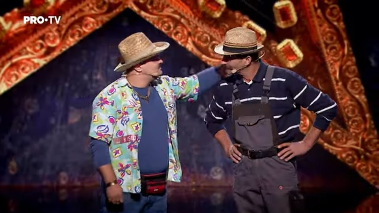 Românii au talent 2023 | Sosiile lui Firicel și Bobiță din Las Fierbinți, moment amuzant pe scenă
