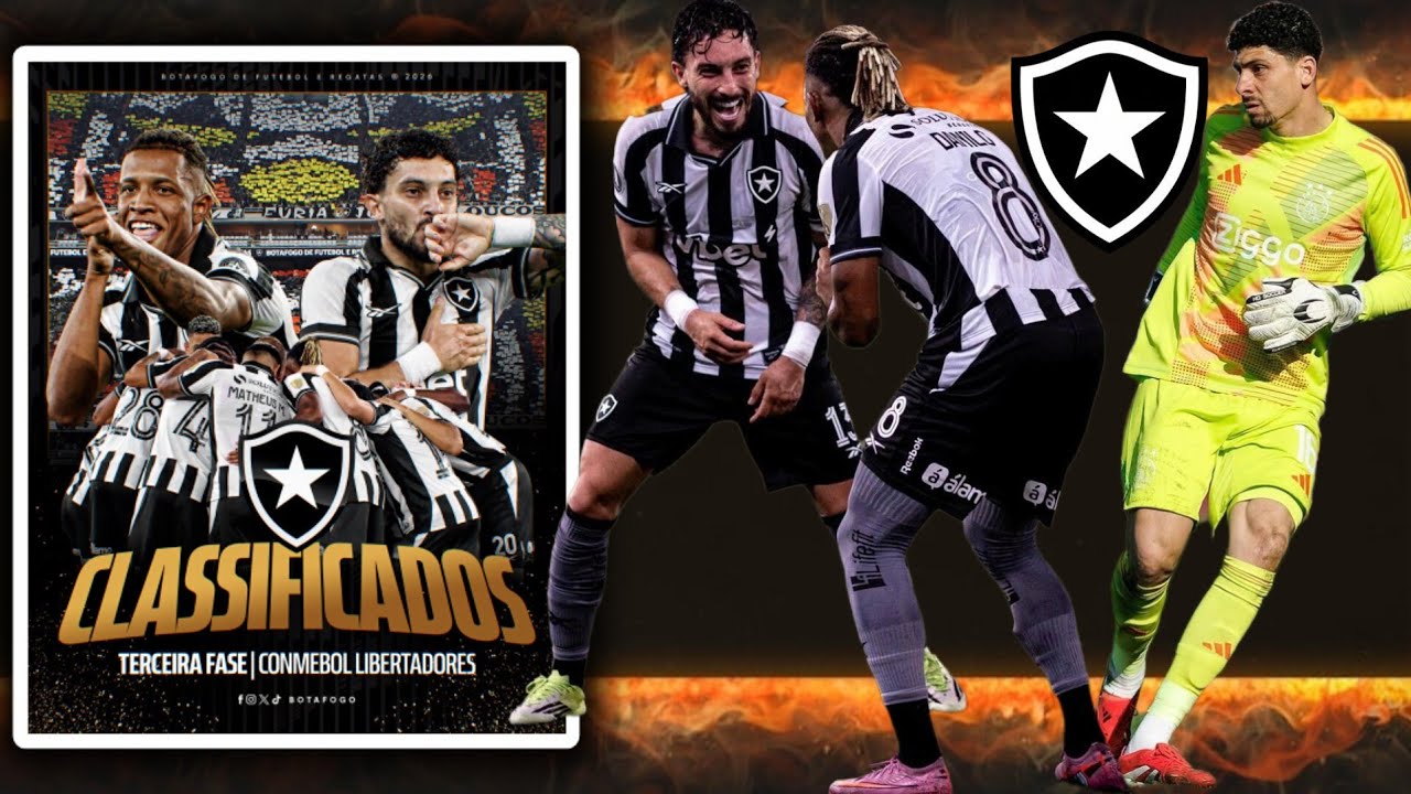 BOTAFOGO 2X0 NACIONAL | LIBERTADORES, CLASSIFICAÇÃO, ANÁLISE | GOLEIRO