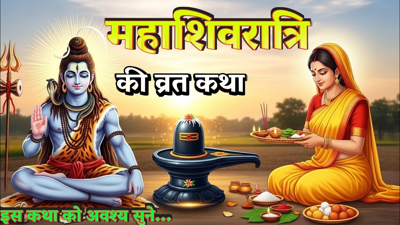महाशिवरात्रि व्रत कथा | शिवरात्रि की पौराणिक कथा | Mahashivratri Vrat Katha | Shivratri Ki Kahani