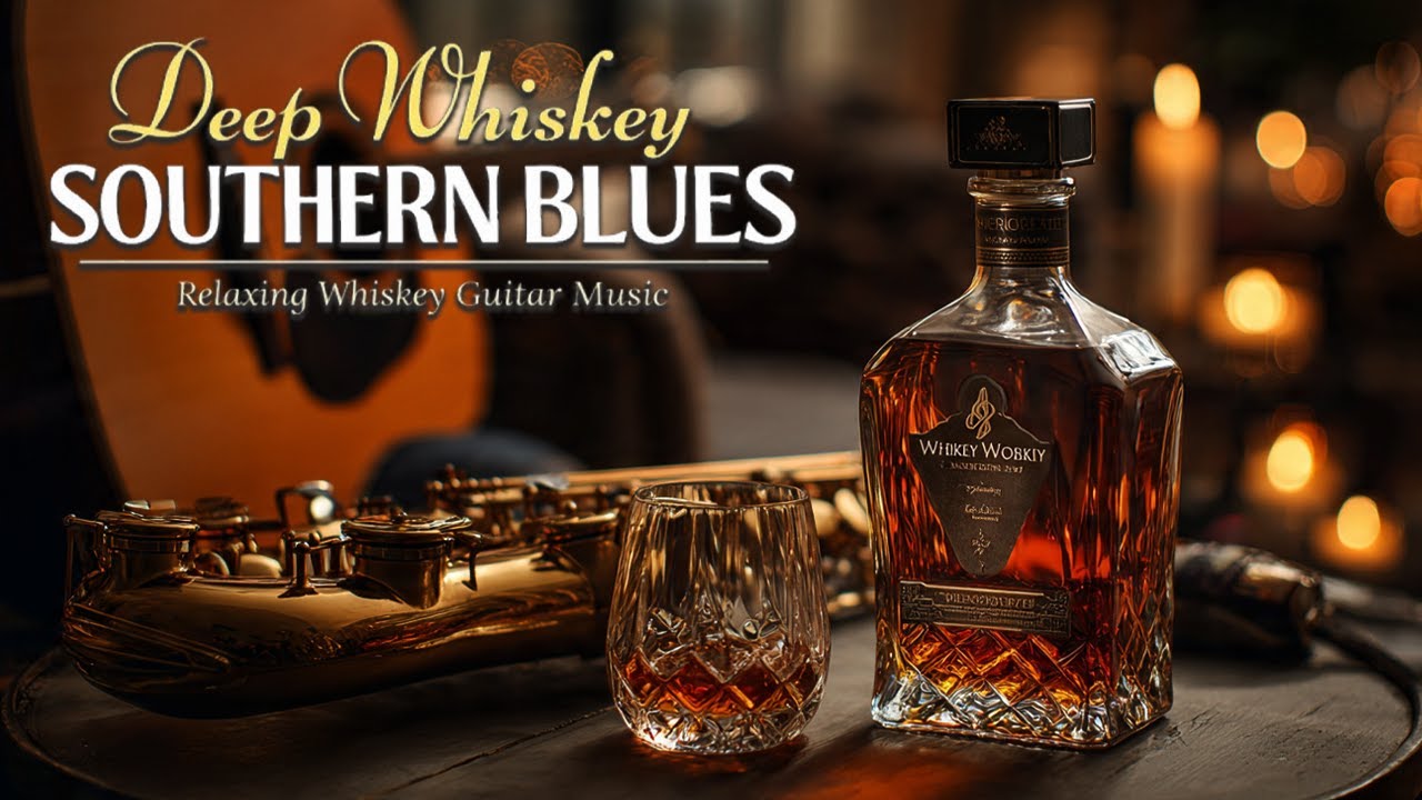 Deep Southern Blues – Whiskey Bar Acoustic Chill for Night Time Relaxation, Sad Whiskey Blues