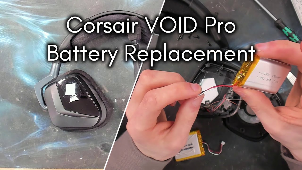 Corsair VOID Headset Battery Replacement - LFC#304