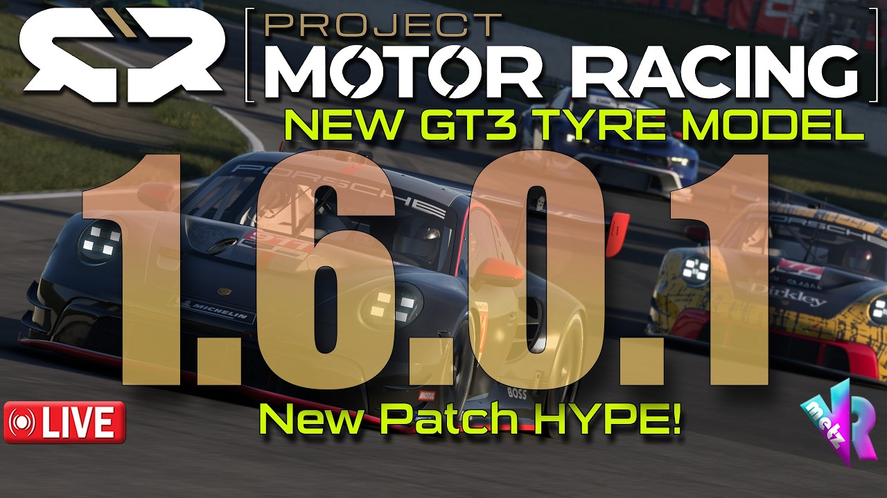 🔥🏁Project Motor Racing🏁🔥 NEW PATCH incoming... live from midday!, testing, thoughts, and bants!