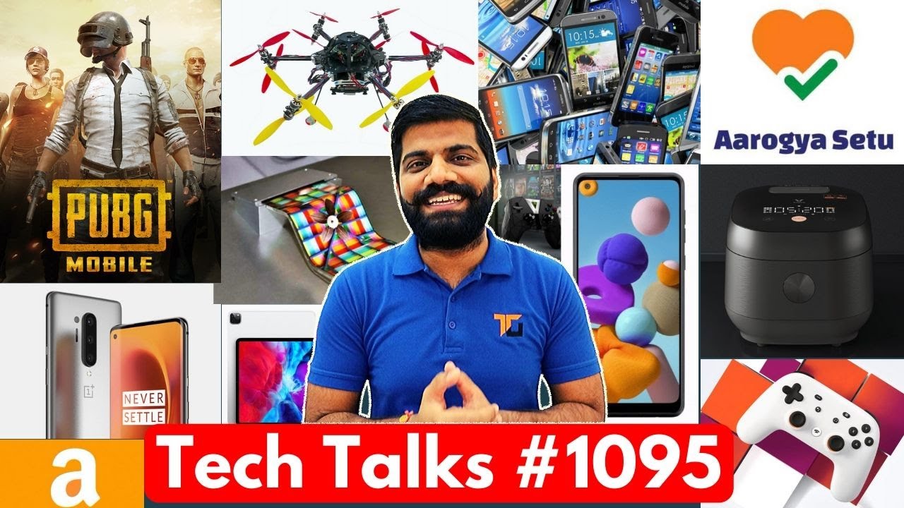 Tech Talks #1095 - PUBG Suspended, TikTok Ban? OnePlus 8 Price, Apple Special iPhone, Galaxy A21