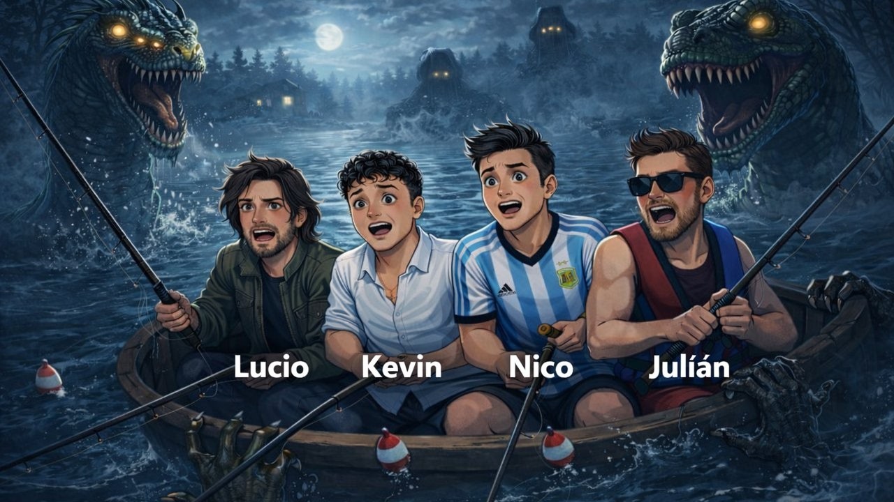 GONE FISHING 🎣 Nos vamos a pescar con amigos… y TODO sale mal 😨👻