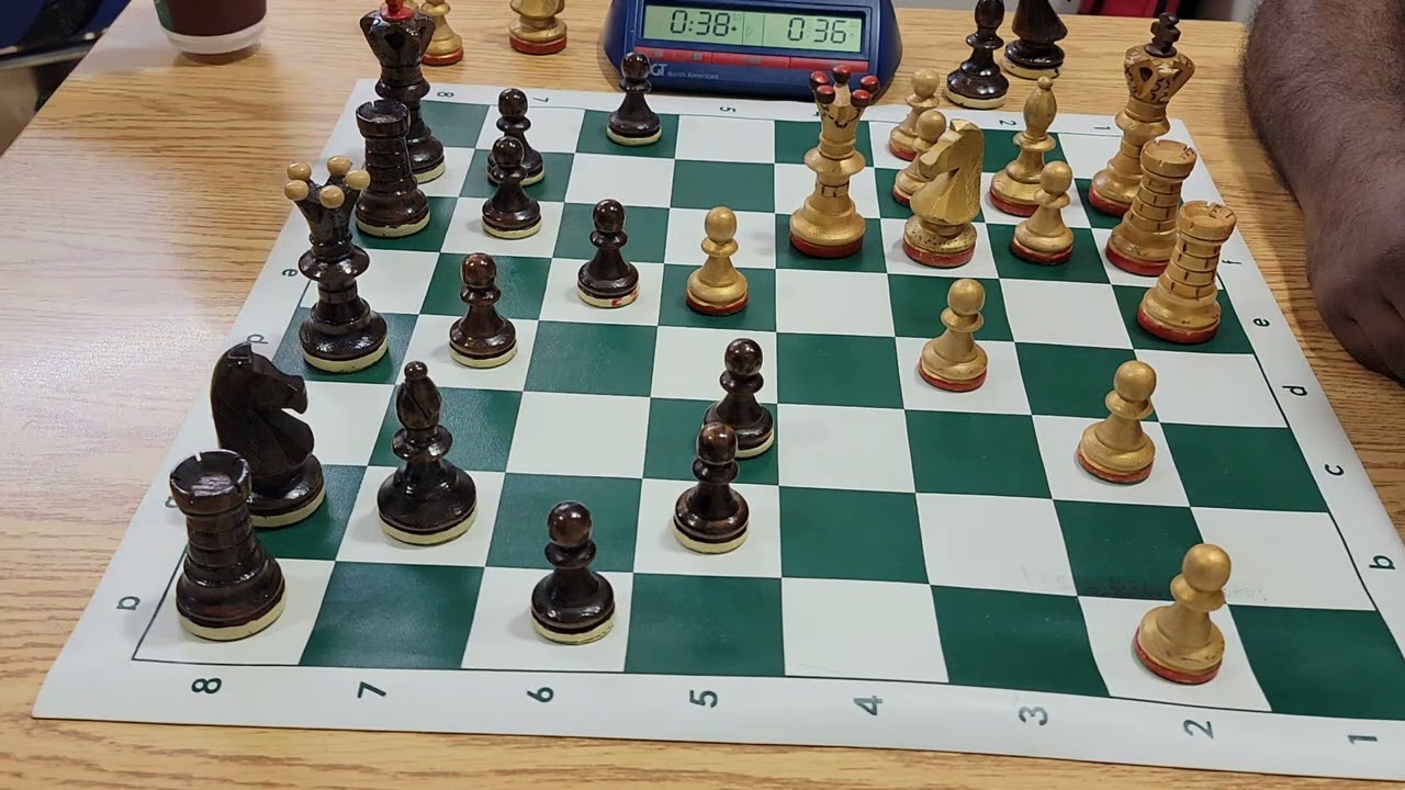 Club level chess opening with A6