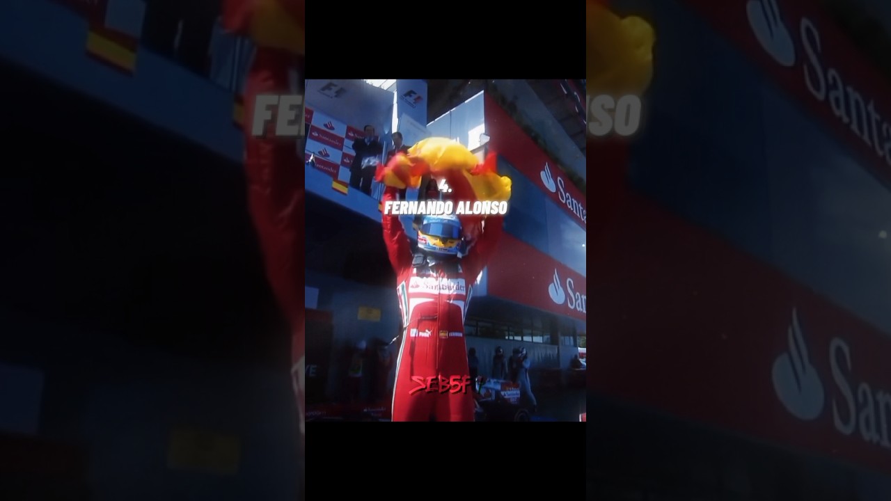 Top 5 Ferrari Drivers of ALL TIME🔥🥶 #f1 #top5 #ferrari #thebest #michaelschumacher #ranking #fyp