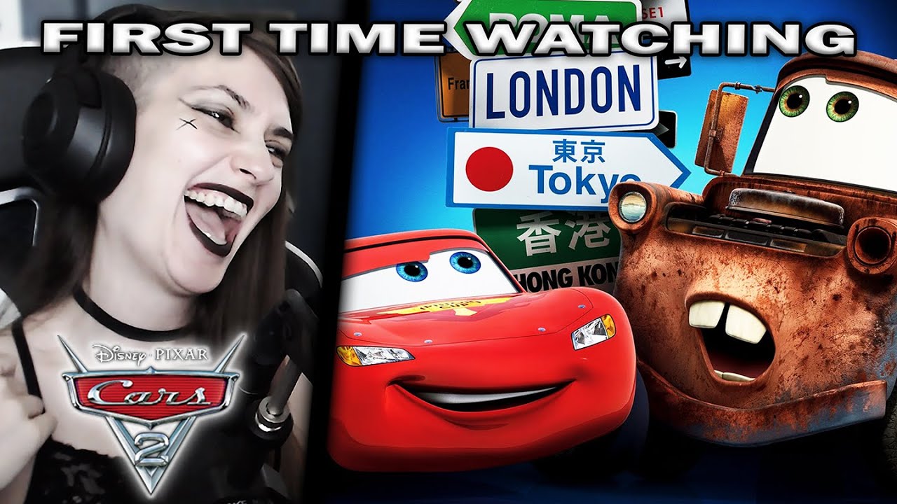 *IS THIS A JAMES BOND FILM?!* | 90's Kid Watches CARS 2 For The First Time | (review/commentary)