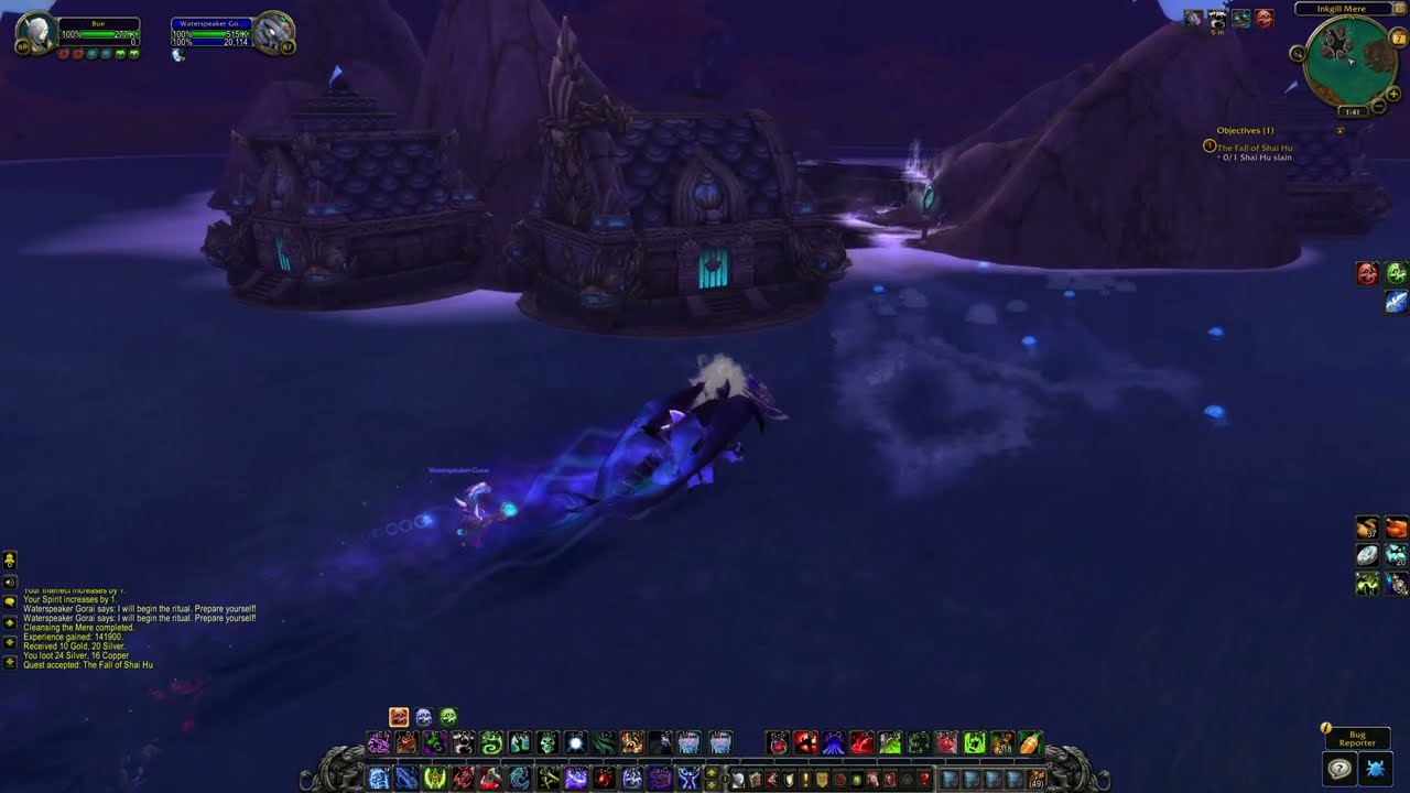 The Fall of Shai Hu, WoW MoP Classic Quest