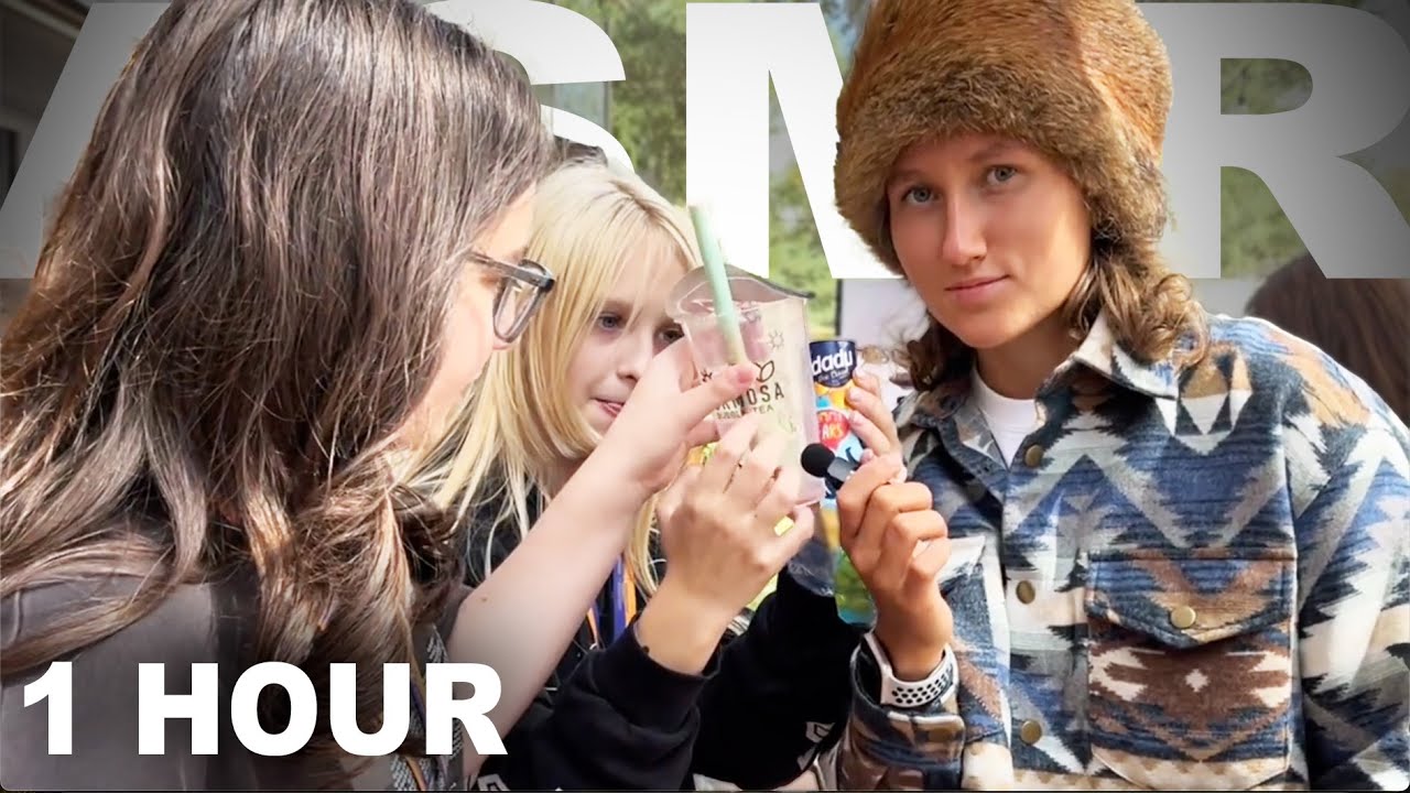 I asked people to do ASMR (1 HOUR MIX)