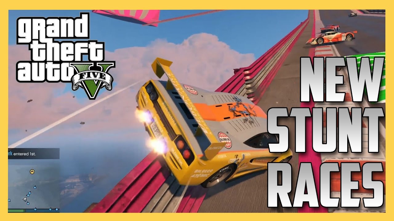 New GTA V Stunt Races. Same Old Rage. | Swiftor