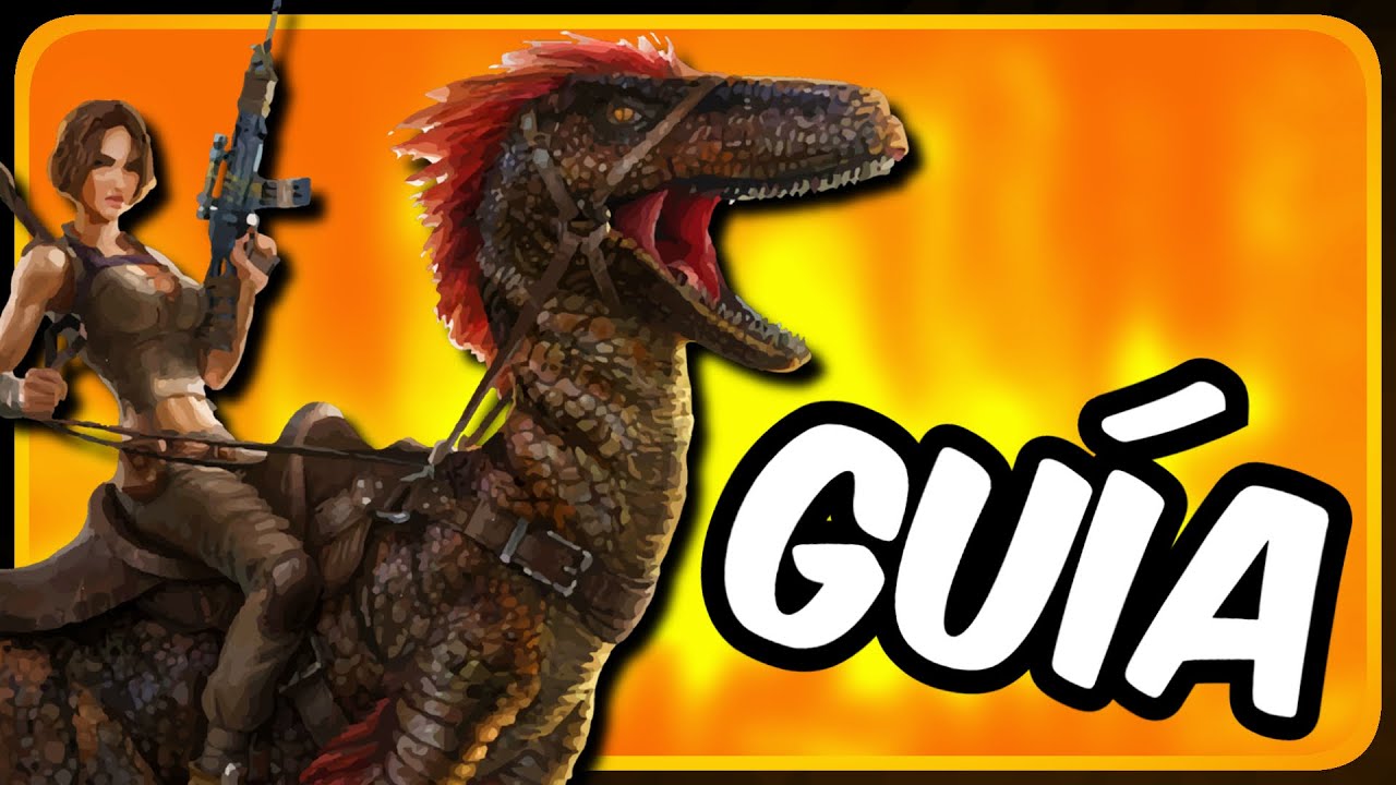 ✔️ C&oacute;mo DOMAR DINOSAURIOS (😱 2 Formas) | ARK Gu&iacute;a