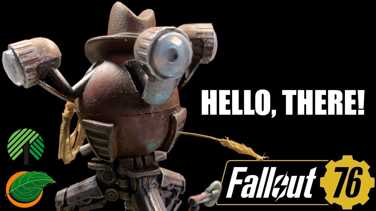 Creating a Mr. Handy from Junk - Fallout Inspired Kitbash