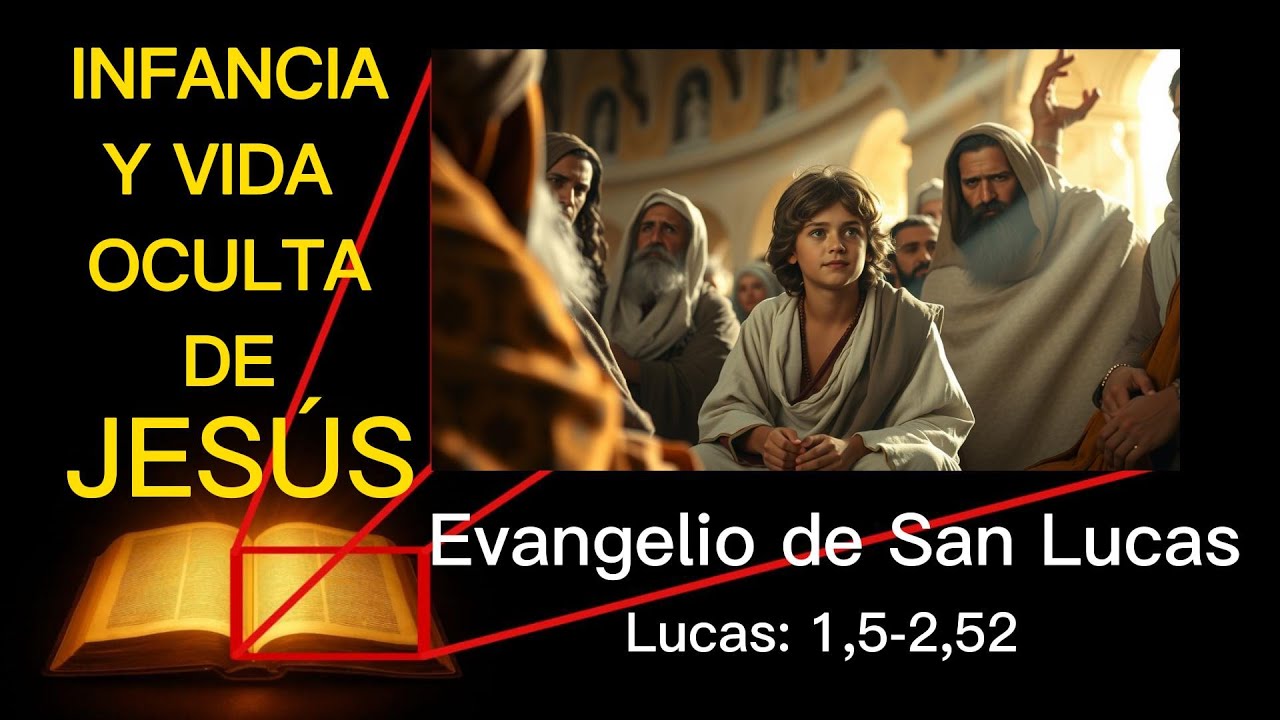 ¿Sabes que dice San Lucas de la Infancia de Jesús? #jesus #bible #fe #history #curiosidades #biblia 