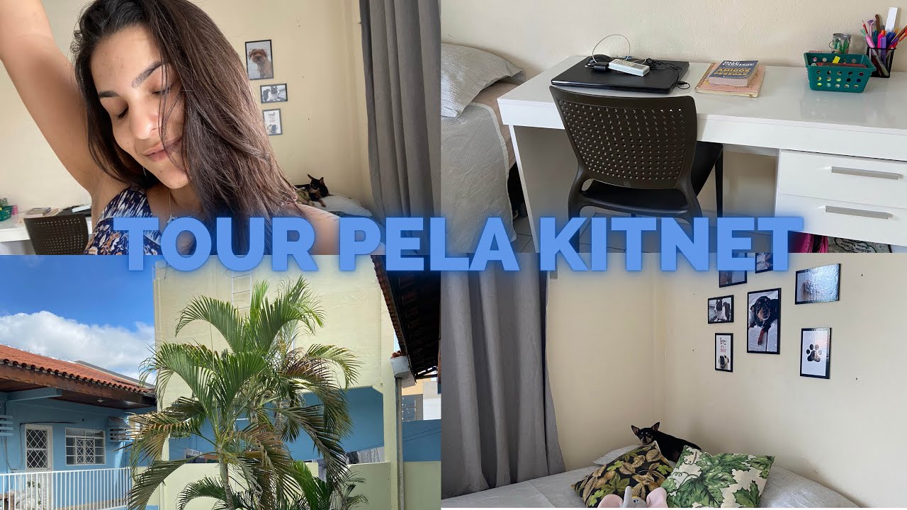 TOUR PELA KITNET: morando sozinha!