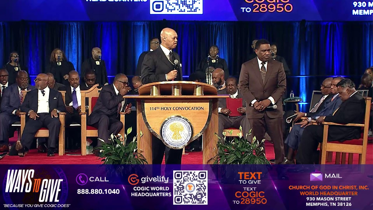 COGIC Holy Convocation 2022