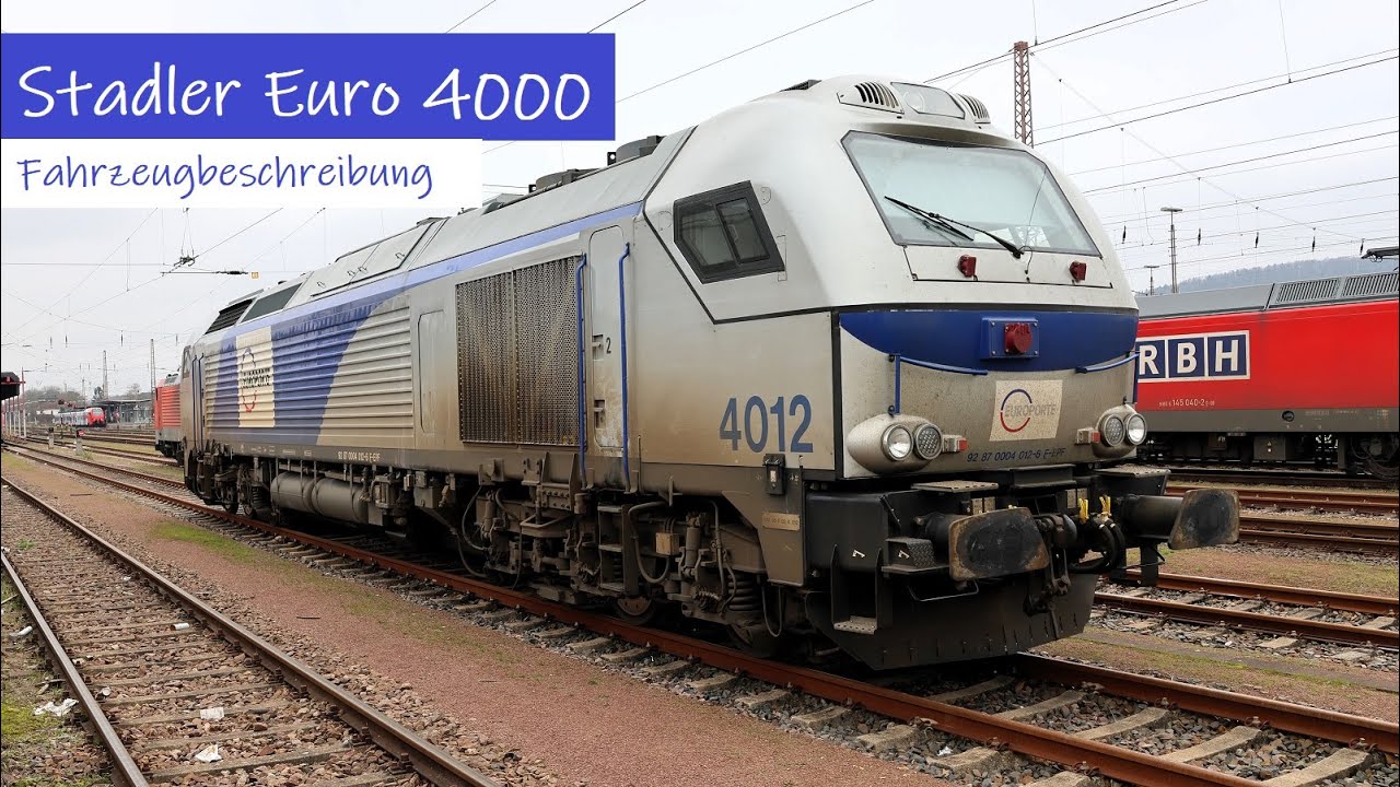 Stadler Euro 4000 - Fahrzeugvorstellung