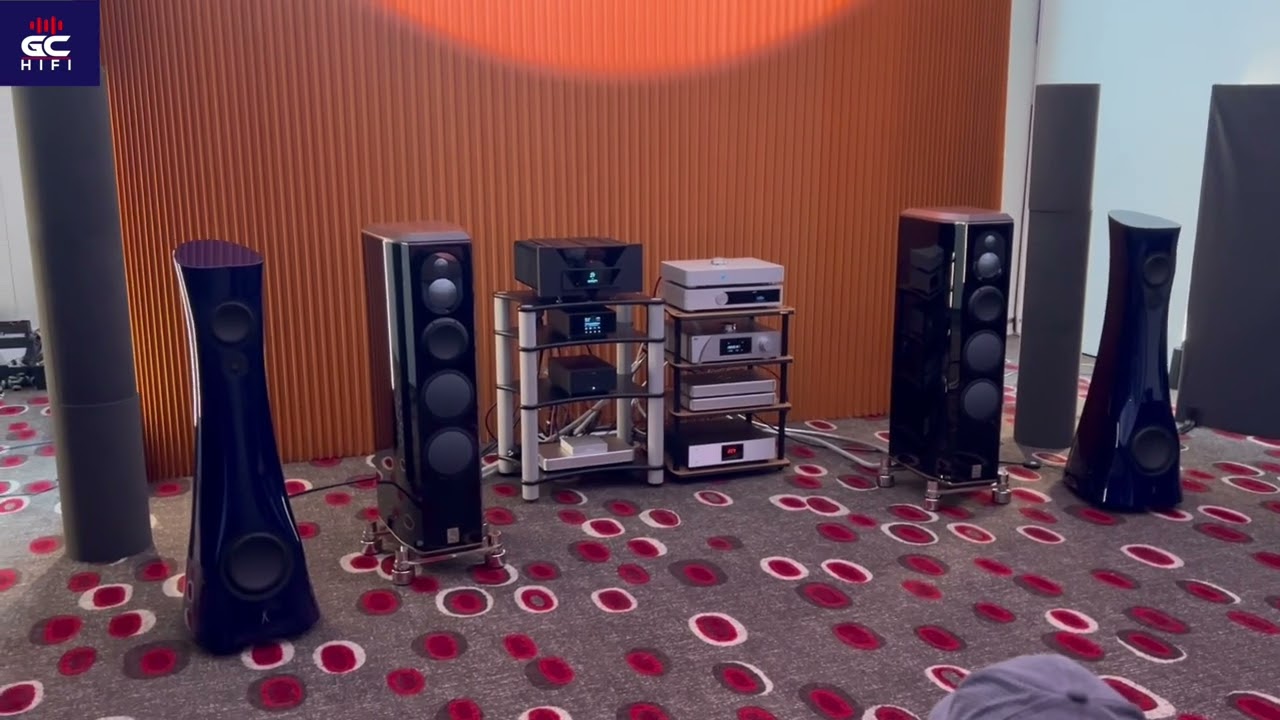 Estelon XB Mk2 speakers @ the 2024 SNA HiFi Show in Melbourne