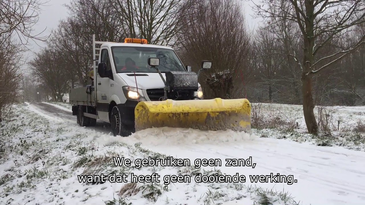 Wat doet Irado bij gladheid?