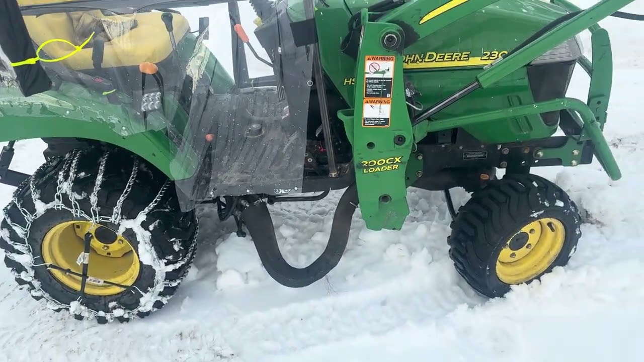 John Deere 2305 homemade tractor cab and one year review ￼