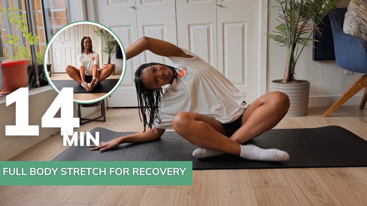 14 Minute Full Lower Body Stretch | Recovery Day Stretch for Flexibility & Mobility