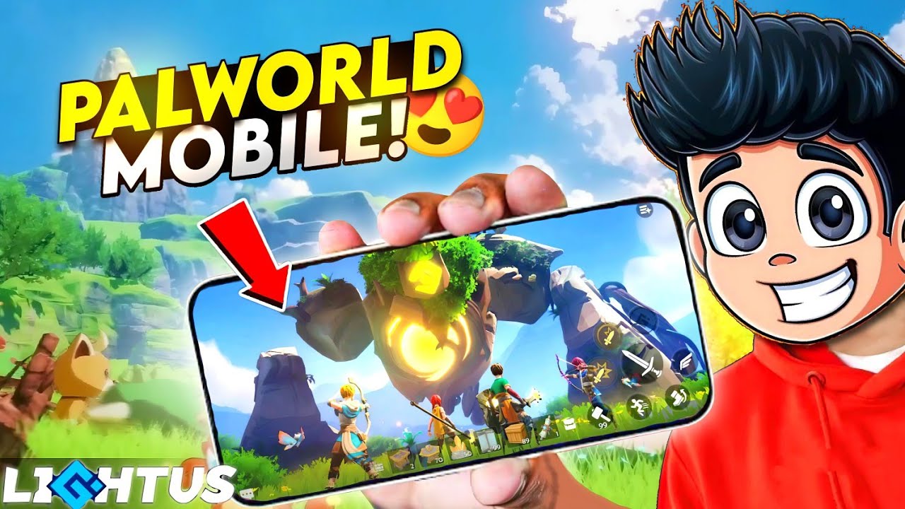 FINALLY PALWORLD LIKE MOBILE GAME IS HERE!😍🔥| LIGHTUS GAMEPLAY