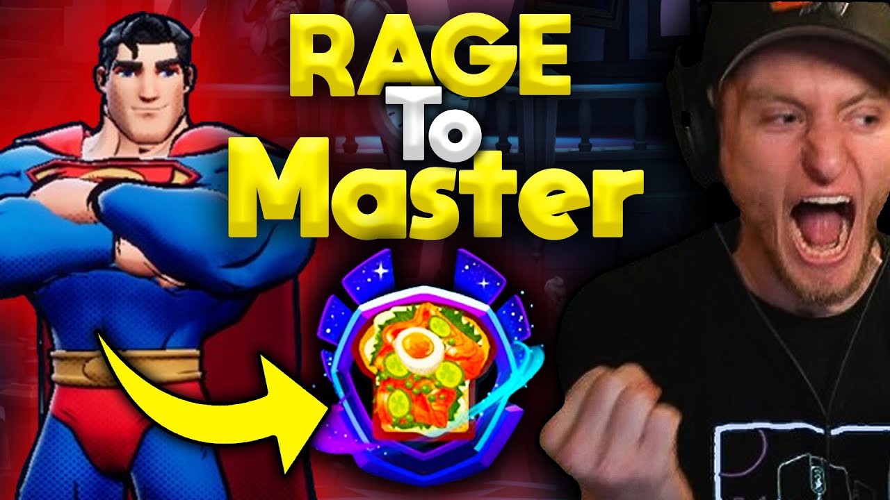 The RAGE I had getting MASTER Rank in Multiversus!