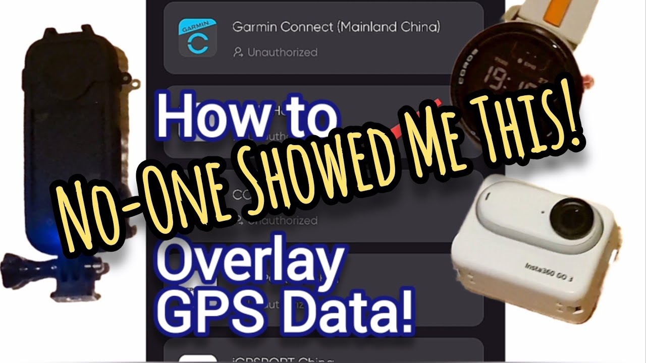 Insta360 Data Overlay! YOU NEED THIS! 😁👍