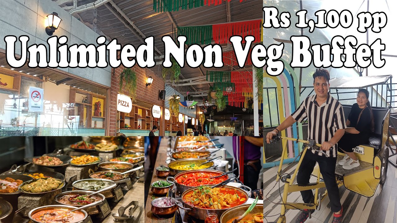किती हि खा पोट भर खा सर्व काही UNLIMITED Non Veg Food Buffet in Thane Carvan Menu | Shubhangi Keer