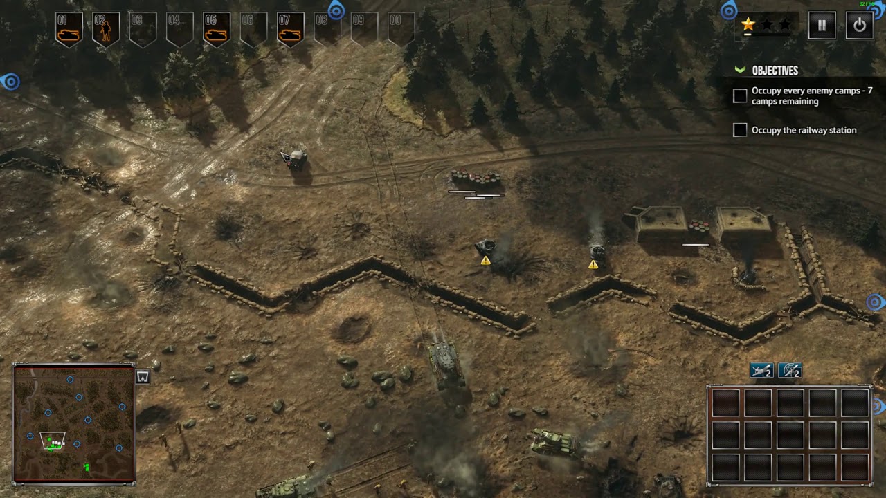Sudden strike 4 - Soviet campaign - Mannerheim Line