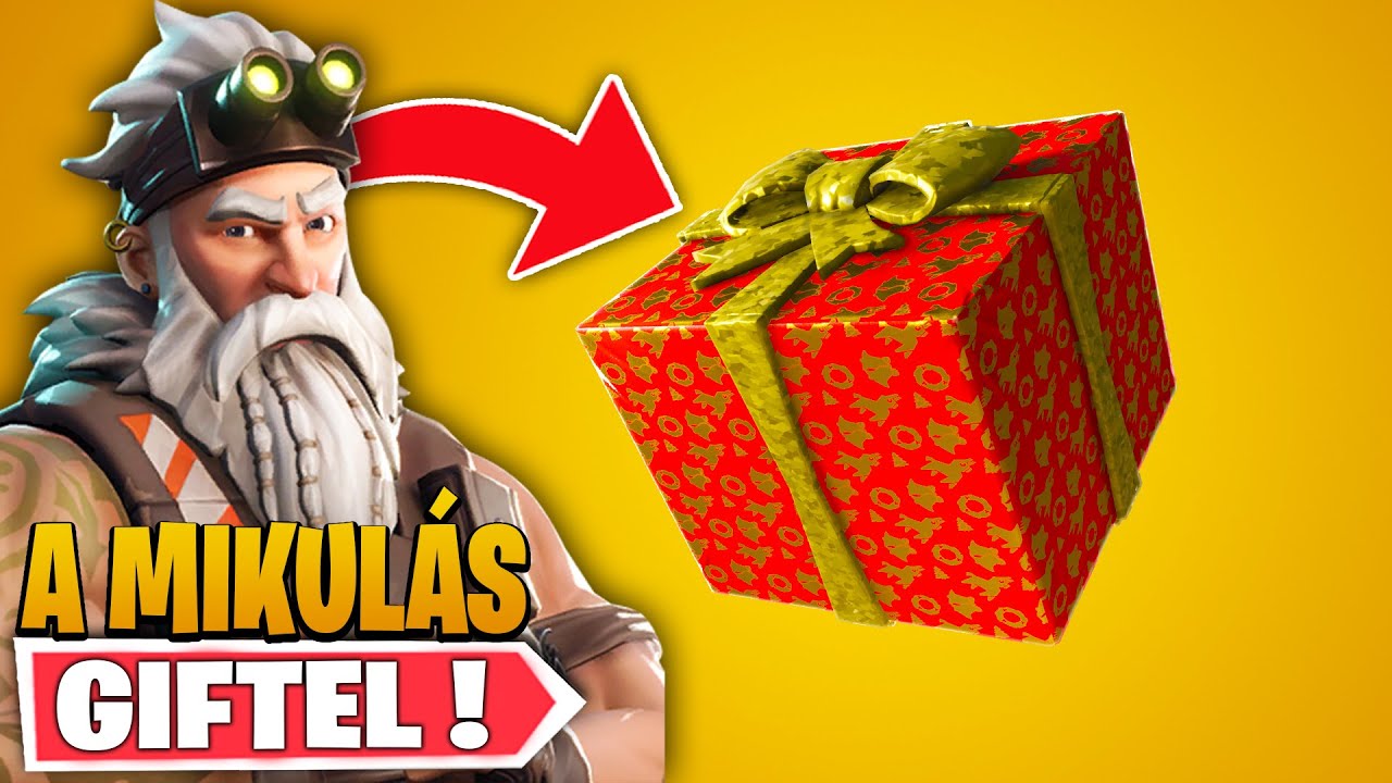 A MIKULÁS *GIFTEL* SKINEKET a FORTNITEBA!! 🎁