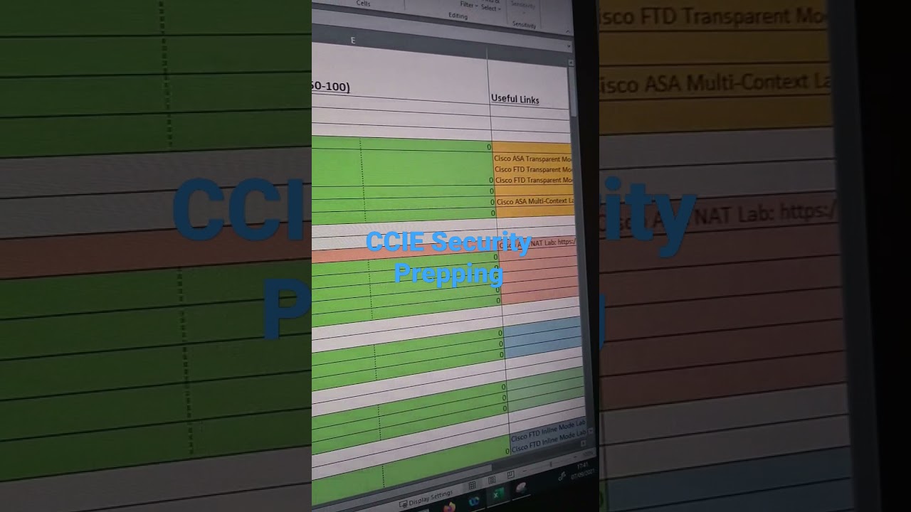 CCIE Security Prepping