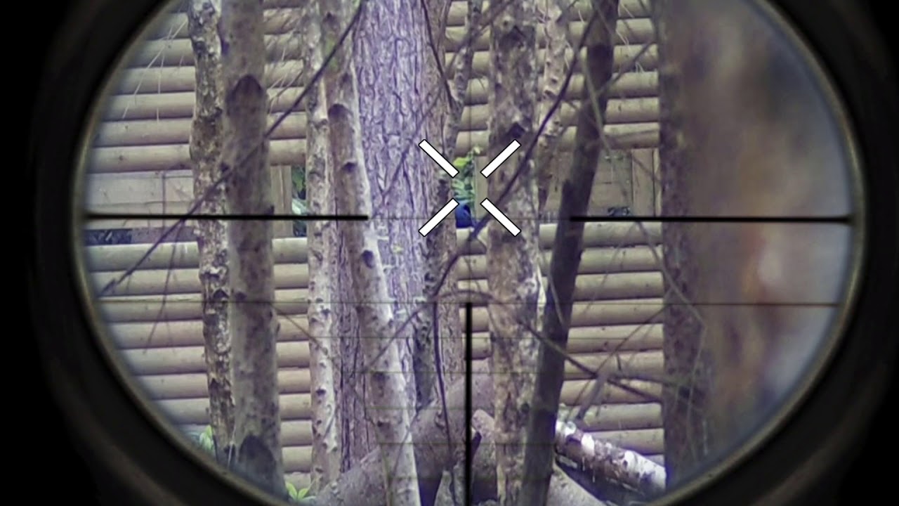 a couple of long range shots with my Well MB03 sniper